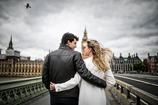 Ensaio fotografico prewedding em Londres